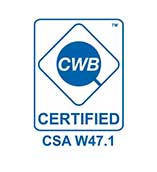 CWB certification logo for Coyote Bridges